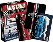 Ford Mustang Evolution Playing Cards